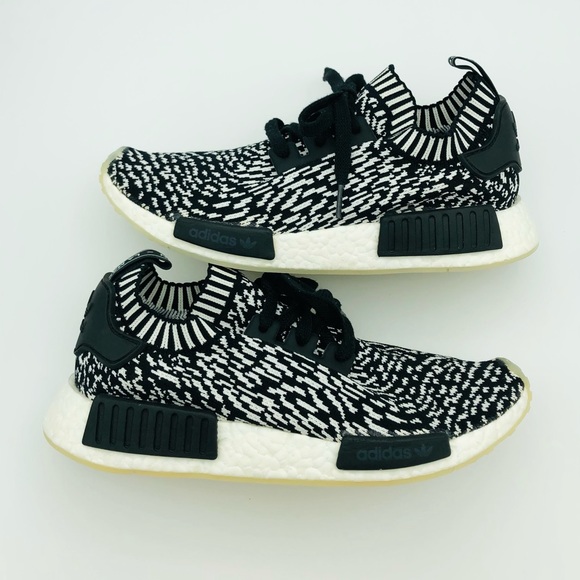 Men’s Adidas NMD R1 PK Original ZebraBlack Shoes 8 main image 6